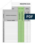 Registro Auxiliar de Evaluación Competencias Transversales 2021