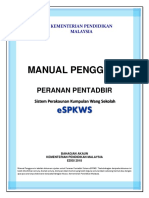 Nota Manual Pengguna Pentadbir Sistem