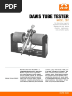 Davis Tube Tester