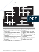 IGCSE Geography Worksheet 13.1