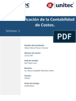 1.1 Clasificación de La Contabilidad de Costos