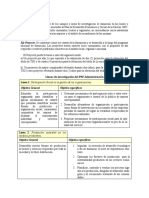 Lineas de Investigacion en Administración y El Plan de La Patria