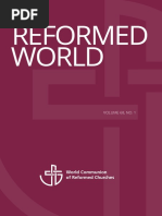 Reformed World Vol. 68, No. 1