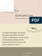 Grief and Loss Workshop