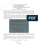 Introduction To Hankel Transforms Part 1