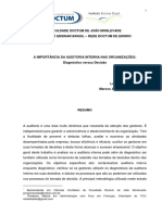 A Importância Da Auditoria Interna Nas Organizações