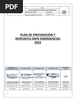 SSOMA - PN.003 - Plan de Respuesta Ante Emergencias 2022