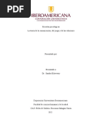 Actividad 9 - La Teoría de La Comunicación, Del Juego y de Las Relaciones.