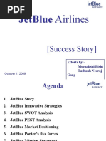 Jetblue Airlines: (Success Story)