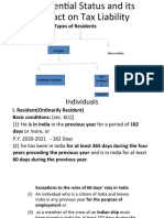 Types of Residents: Resident Non-Resident