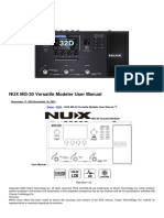 NUX MG-30 Versatile Modeler User Manual: Manuals+