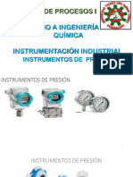 3.1 Instrumentos de Presión