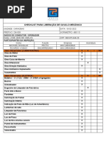 Checklist (CM-039)