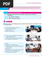 English A1 - Students Manual - Unit 1