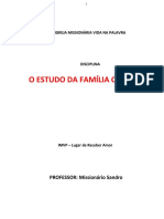 ESTUDO DA FAMÍLIA CRISTÃ Sandro