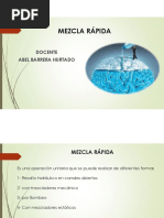 Mezcla Rápida - Presentación