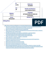 Examen 3. Administración de Proyectos - Dany Márquez 20160038