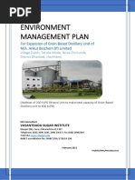 Environment Management Plan: For Expansion of Grain Based Distillery Unit of M/s. Ankur Biochem (P) Limited