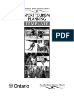 Sport Tourism Planning Template