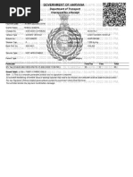 Department of Transport: Checkpost Tax E-Receipt