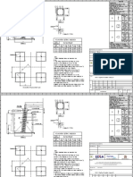 66kV SS TypeTower Foundation Drawing