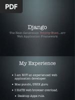 Python Django Presentation