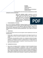 Demanda de Desalojo Por Ocupación Precaria