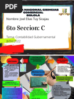 Mapa Conceptual Sobre Contabilidad Gubernamental