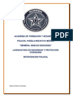 Patrullaje Policial