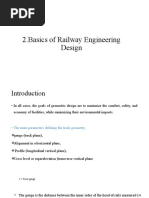 2.basics of Railway Engineering Design