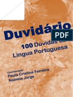 Duvidário Da Língua Portuguesa (Julho 2021)