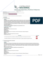 Catalogo Nacional Residuos Peligrosos