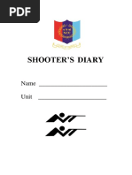 Shooters Diary Customised