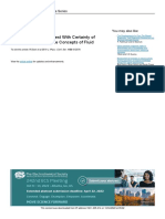 Four-Tier Diagnostic Test With Certainty of Response Index On The Concepts of Fluid