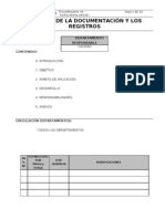 Procedimiento Control de Documentos y Registros