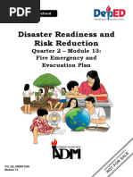 DRRR q2 Mod13 Fireemergencyandevacuationplan v2