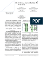 Fault-Tolerant Soft-Switching Current-Fed DC-DC Converter: Abstract-This Paper Addresses The Methods To Retain The