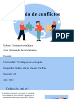 Gestión de Conflictos - Dayana