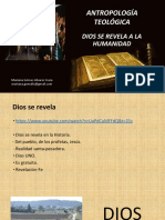 Antropología Teológica: Dios Se Revela A La Humanidad