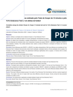 Correlacao Entre o VO2max e YoYo Endurance Test em Atletas de Futebol