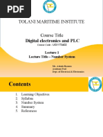 Digital Systems of PPT Lecture 1