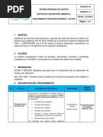 PCM-04-P-18 Procedimiento Auditorias Internas Svcadc