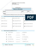 Matematica - Racionales - Guia Operatoria