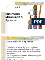 Module-7 Performance Management & Appraisal