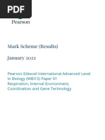 Mark Scheme (Results) January 2022