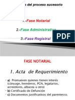 Fases Del Proceso Sucesorio