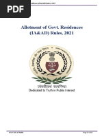 IA&AD Allotment Rules 2021