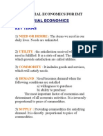 Managerial Economics For Imt