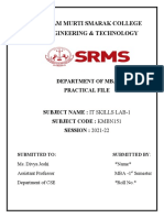 It Skills Lab 1 Practical File