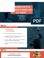 Componente Alimentario Fútbol